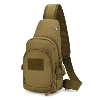 China Men Daily Used Tactical Chest Sling Pack Shoulder Bag For Trekking Camping Hiking for sale