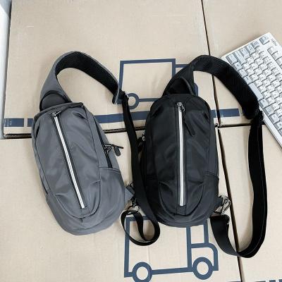 China Daily Used Casual Men's Strap Sling Bag Korean Style Large Capacity Reflective Cross - Body Chest Bags For Couples for sale