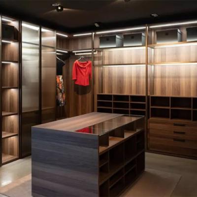 China (Size)Adjustable Cloakroom Bedroom Wardrobe Custom Closet for sale