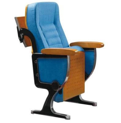 China Modern High Grade Sponge Auditorium Chair Soft Auditorium Chair Cinema Chair With Notepad for sale