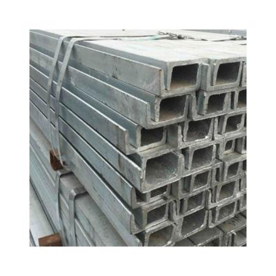 China Wholesale Anti-Corrosion In Stock C/U Shape C-Chan C Channel Truss Galvanized Steel for sale