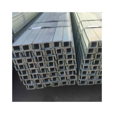 China Factory Direct Sales Anti-Corrosion 3Mm Q235B Galvanized Channel C Steel for sale