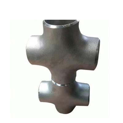 China Pipe Connection Hot Sale Planar Water Galvanized Cast Iron Cross Outlet Stainless Steel 4 Way Pipe Fittings for sale