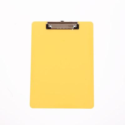 China Office YIHENG Office YIHENG Colored Plastic Clipboard High Quality Stationery A4 Size Standard Letter Clipboard Student for sale