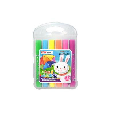 China YIHENG Large Capacity Smooth Writing Children's Paint Colored Pen Set 12/18/24/36 Colors Box Washable For Primary School Students for sale