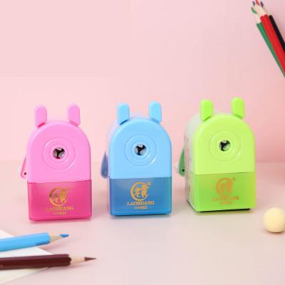 China Fancy Cute Plastic Student Pencil Sharpener YIHENG Customized Various Styles Sharpener For Pencil School Office Stationery Plastic Pencil Sharpener For Kids for sale