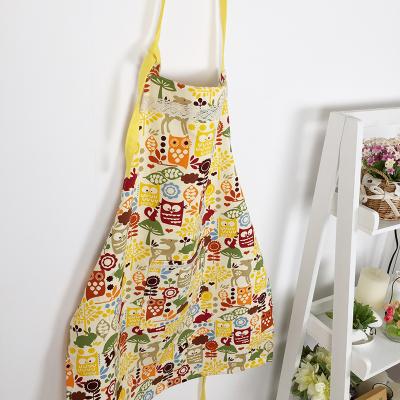 China Eco-Friendly Men Women Chef Favorite Kitchen Oil Proof Adult Apron With Pocket for sale