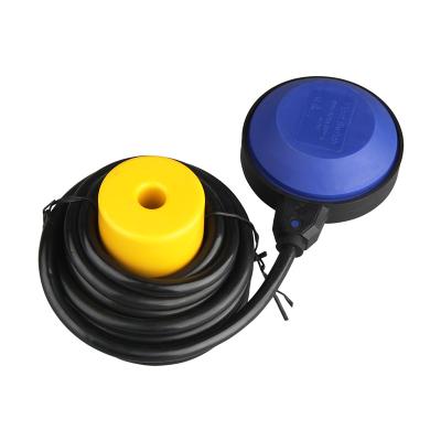 China Cable Float Level Control Switch Water Tank Water Pump Float Horizontal Electric Level Control Switch HY-M15-4 for sale