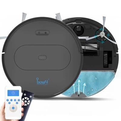 China Automatic Filling 3 in 1 Car Robot Vacuum Cleaner with Water Tank Remote Control Vacuum Cleaner for Home Appliances for sale