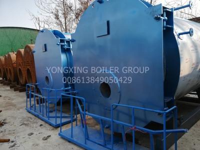 China Energy Saving Gas Condensing Boiler , Food Factory Gas Fired Boiler 93% Efficiency for sale