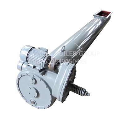 China Spiral Screw Scraper Chain Conveyor 350 Kgs/H Capacity For Coal Heating Boiler for sale