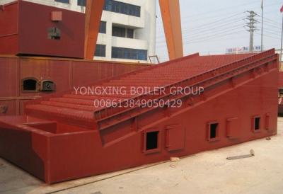 China Horizontale Dubbele Antraciet Stoomketel 8 Ton /1.6MPa van de Trommel Vergeldende Rooster Te koop