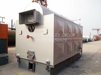 China 4 Ton Hand Feeding Biomass Fired Steam Boiler Industrial Palm Husks / Peanut Shells for sale