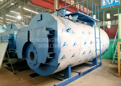 China Horizontal Fire Tube Oil Fired Hot Water Boiler With System Alarm 5 Ton for sale