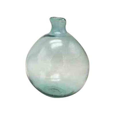 China Eco-Friendly Recycled Glass Irregular Shaped Tabletop Glass Vases at 100% Balloon Vase for sale