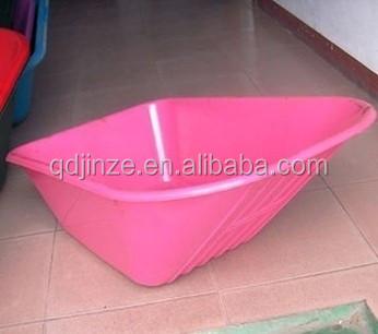 China Plants 85L plastic bucket, tray for wheelbarrow for sale