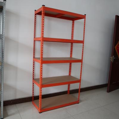 China Suitable for outdoors 175 kilograms load capacity metal warehouse shelves, storage rack shelves, metal book shelves 90*45*180cm for sale