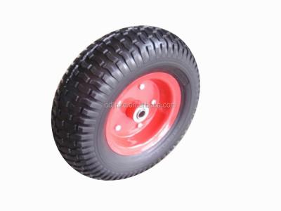 China Tools pneumatic rubber wheel, wheel barrow wheel tire 3.50-8 price for sale