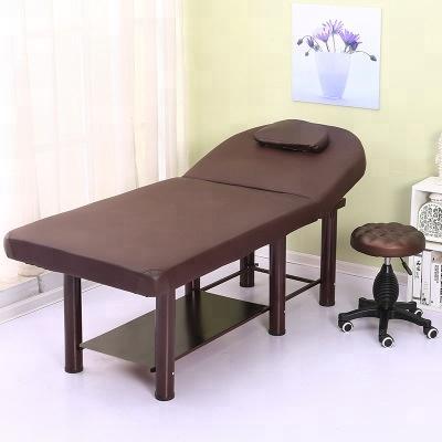 China Modern Hot Sales WCM-MB000 Metal Massage Table Bed Beauty Chair With Small Stool for sale