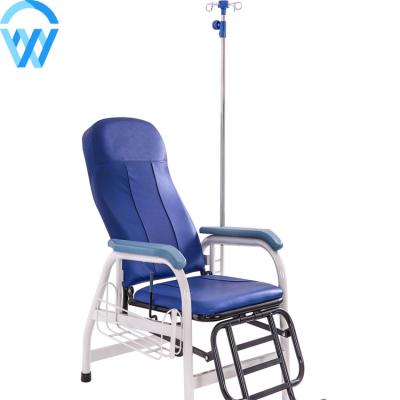 China High Quality Extended Adjustable Chair Height Medical Drip Hospital Chair Transfusion Furniture Infusion Chair For Hospital Dental Chair for sale