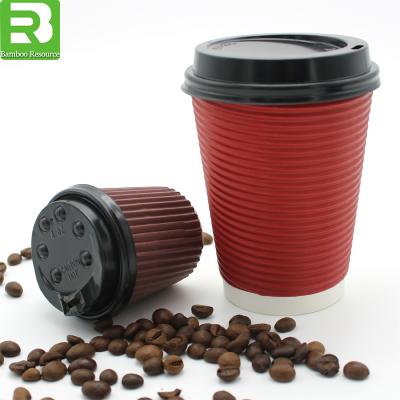 China Wholesale OEM High Quality Testing Disposable Small Paper Coffee Cups With Lids for sale