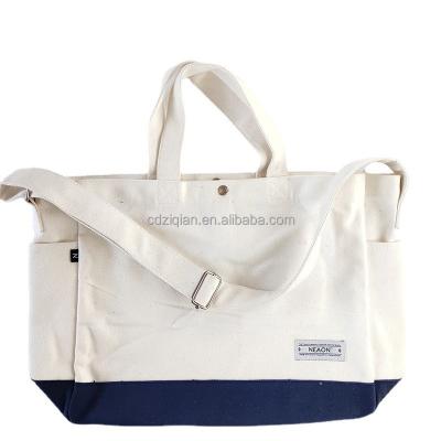 China 100% Customized Eco-Friendly/Lightweight/Cheap Canvas LOGO Shopping Shoulders Tote Cotton Bag for sale