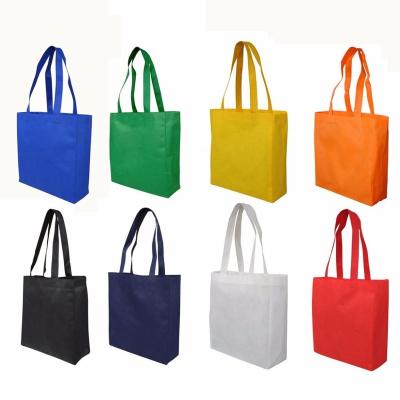 China Favorable Price Handled Colorful Hot-pressed Nonwoven Shopping Bag for sale