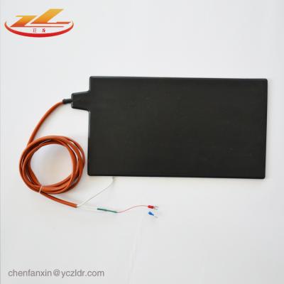 China Industrial Heater 220v 400x200mm Silicone Rubber Heater For Van for sale