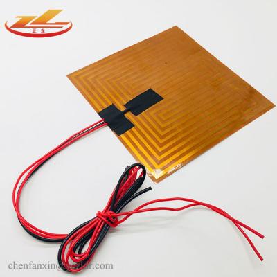 China Industrial Heater 300mm x 300mm 16inch 12v 15amp Kapton 3D Heater Heated Printer Bed for sale