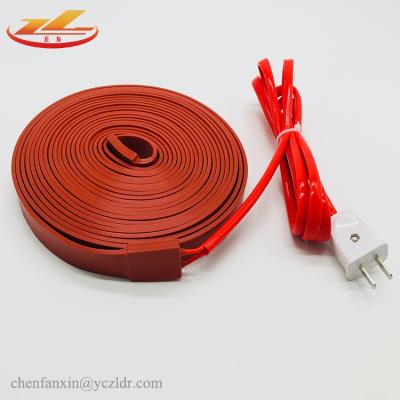 China Industrial Heater Flexible Hose Silicone Belt Heater for sale