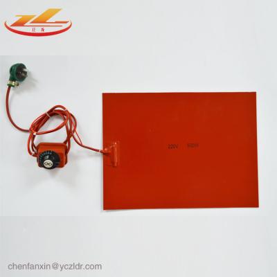 China Industrial Heater Silicone Flexible Heating Pad With Digital Temperature Controllers for sale