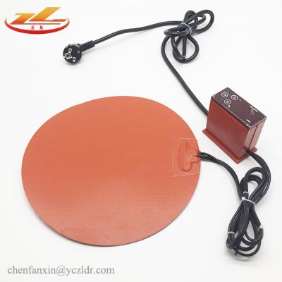 China Rubber Industrial Heater / Bed Industrial Silicone Heater 110V 400W Hot Pads for sale