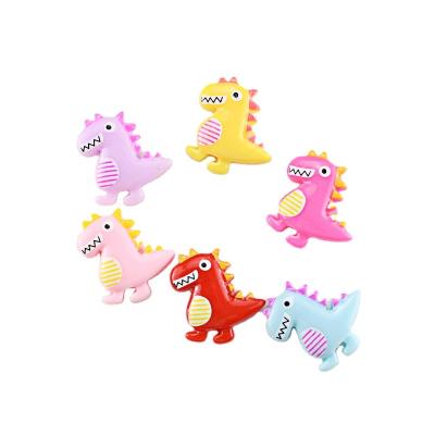 China Each of the popular 2022 pendant diy jewelry shell key chain resin mobile phone accessories dinosaur cartoon material wholesale for sale