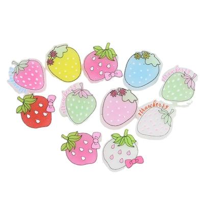 China Worlwide Series Flat Resin Jewelry Accessories Cartoon Strawberry DIY Decoration Accessories for sale