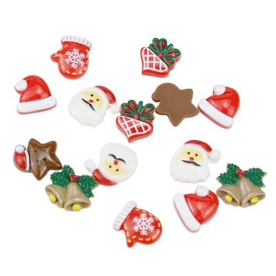 China Global Christmas Decorations Christmas Series Resin Jewelry Accessories Gifts Decoration Accessories for sale