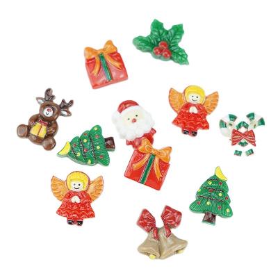 China China Christmas Decorations Christmas Series Resin Jewelry Accessories Gifts Decoration Accessories for sale