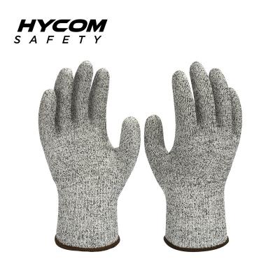 China 13 Gauge Cut Resistant Glove High Quality Level 5 Cut Resistant Hycom H5K Gloves for sale