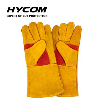 China Hycom Heavy Duty Pruning Gloves Long Cut Glove Pigskin Leather Rose Gardening Gloves Longevity Gauntlet Gloves Breathable Med Since for sale