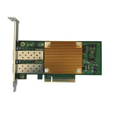 China Dual Port Server Fiber 10 Gigabit Ethernet PCI Express Server Adapter for sale