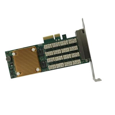 China Server Bypass PCI Express Gigabit Ethernet Quad Port NIC Bypass Adapter with Intel I350 Chip for sale