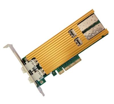 China Dual Port Server Bypass Card Fiber 10 Gigabit Ethernet Bypass Server Adapter with Original Intel 82599ES Chip for sale