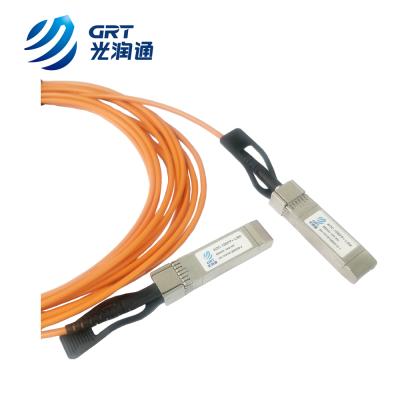 China 3m (10ft) AOC-10SFP+-L3M AOC-10SFP+-L3M active fiber optic cable SFP-10G-AOC3M Compatible 10G SFP+ for sale