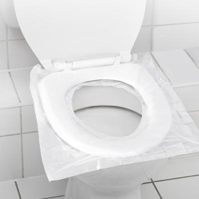 China Disposable Travel Toilet Seat Covers Pad Toilet Seat Covers Mat Waterproof Portable Camping Disposable for sale