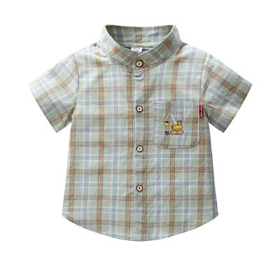 China Boys Clothes Smart Casual Shirt Summer Kids Clothing With Newest Design With Cheap Price for sale