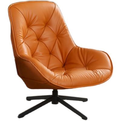 China Creative (height) adjustable light rotate Tiger Chair Leather Sofa Italian small living room luxury balcony modern simple lazy leisure for sale