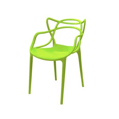 China Free-installation Wholesale Price Nordic Modern Luxury Kitchen Dining Chair Outdoor Colorful Stackable Plastic Plastic Dining Chairs for sale