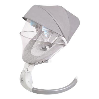 China Modern 2 in 1 Modern Infant Baby Cradle Swing to Toddler Electric Vibrating Rocker Baby Rocker Chair with Music for sale