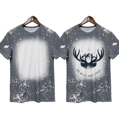 China Wholesale Anti-Wrinkle Kingsub Sublimation Blank T-shirt Men Print Poliester Mask Sublimation Thermal T-shirts for sale