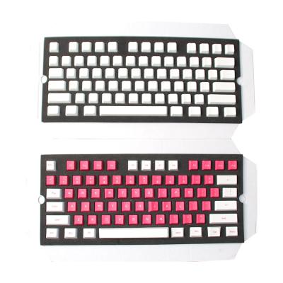 China Good Feeling + Resist Color Fade New Kingsub 2021 Keyboard Keycaps Wholesale Sublimation Printing Cute White PBT Keycaps for sale