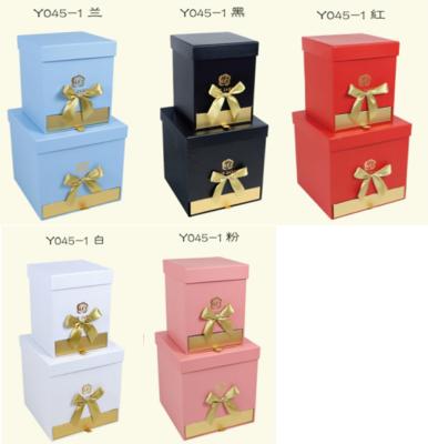 China Handmade Square Drawer Set Box With Hand Flower Box Packaging Soap Flower Box for sale